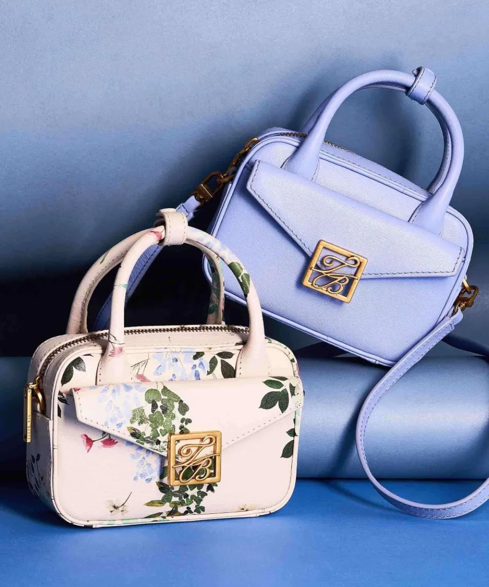 Anilee Crossbody bag fine grain cow leather cream