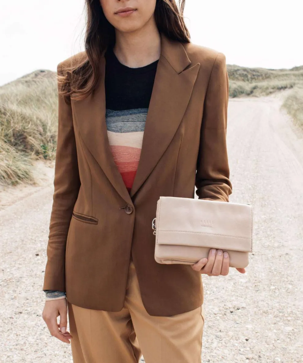 Anouk Anouk Crossbody bag grained leather black