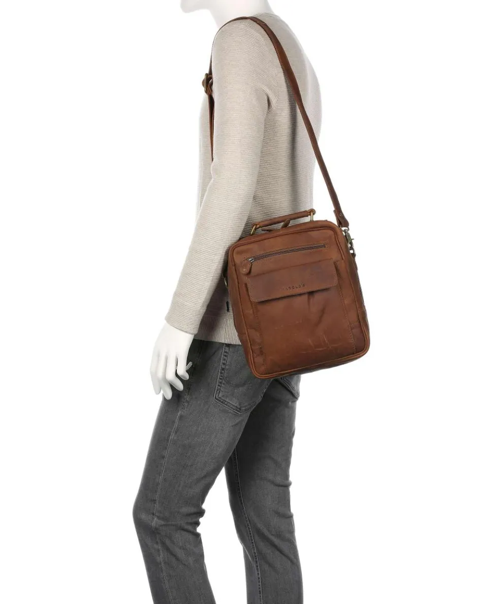Antic L Crossbody bag cow leather brown