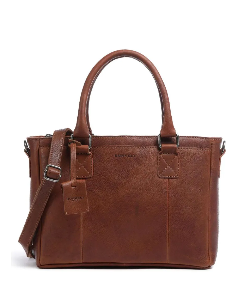 Antique Avery Handbag grained leather brown