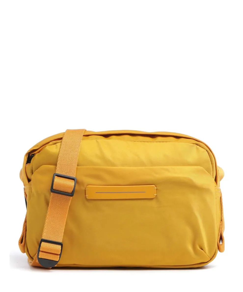 Aoyama Crossbody bag recycled nylon mustard yellow