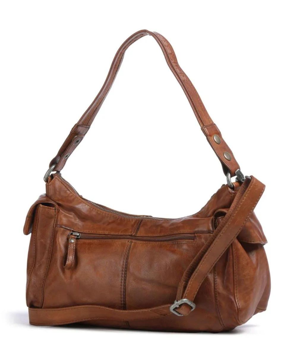 Apache Jaclyne Shoulder bag grained cow leather cognac