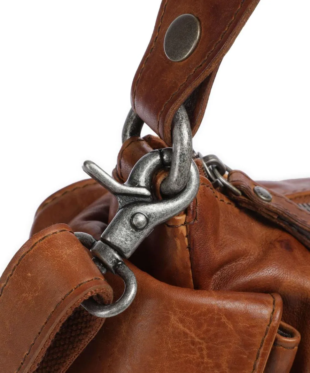 Apache Jaclyne Shoulder bag grained cow leather cognac