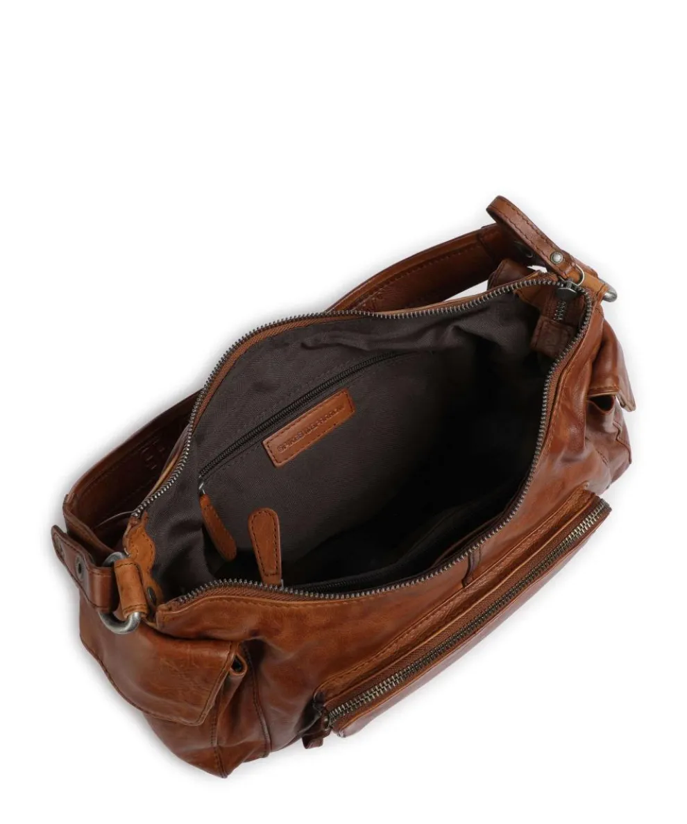 Apache Jaclyne Shoulder bag grained cow leather cognac