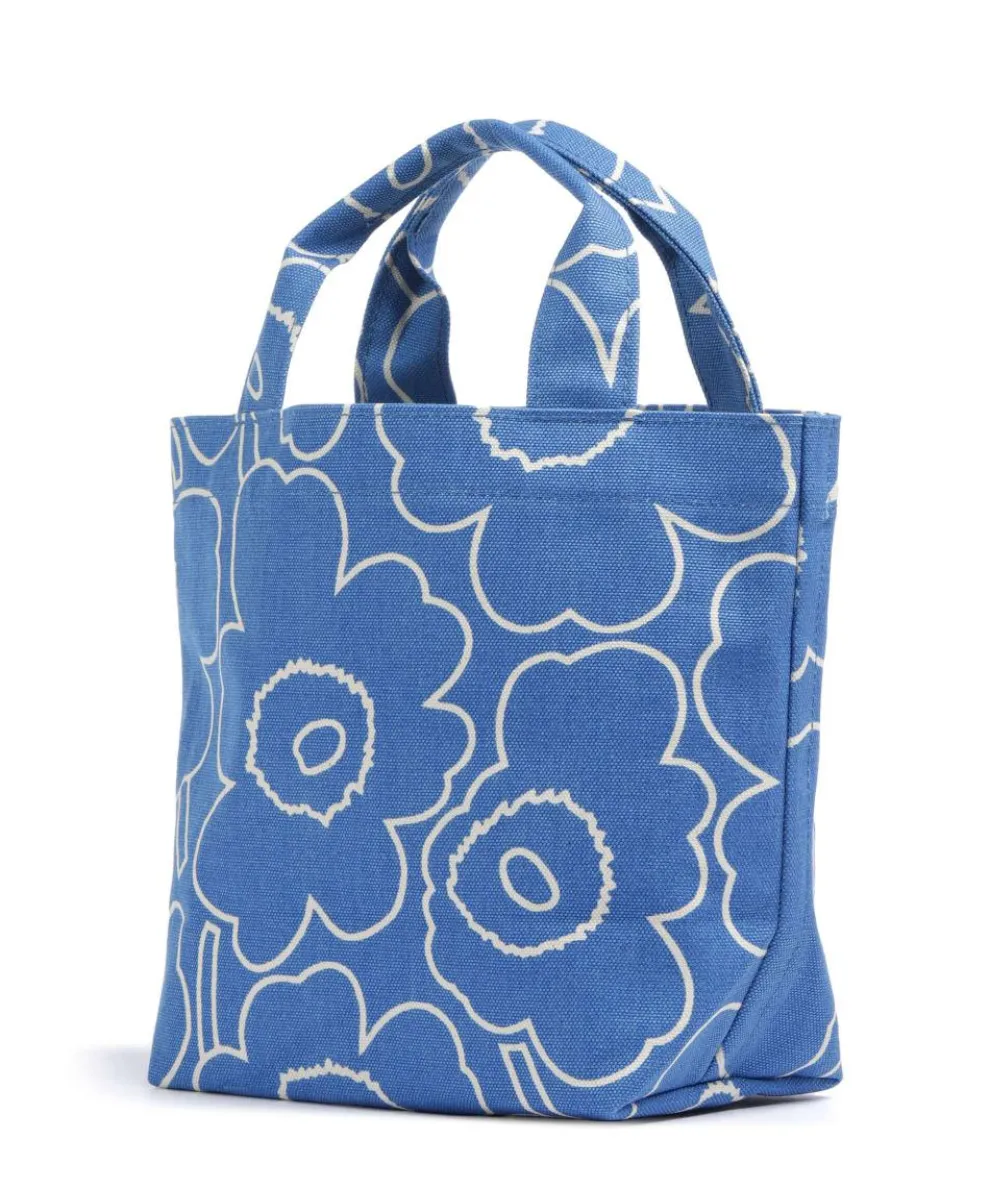 Unikko Mono Mini Piirto Handbag cotton blue