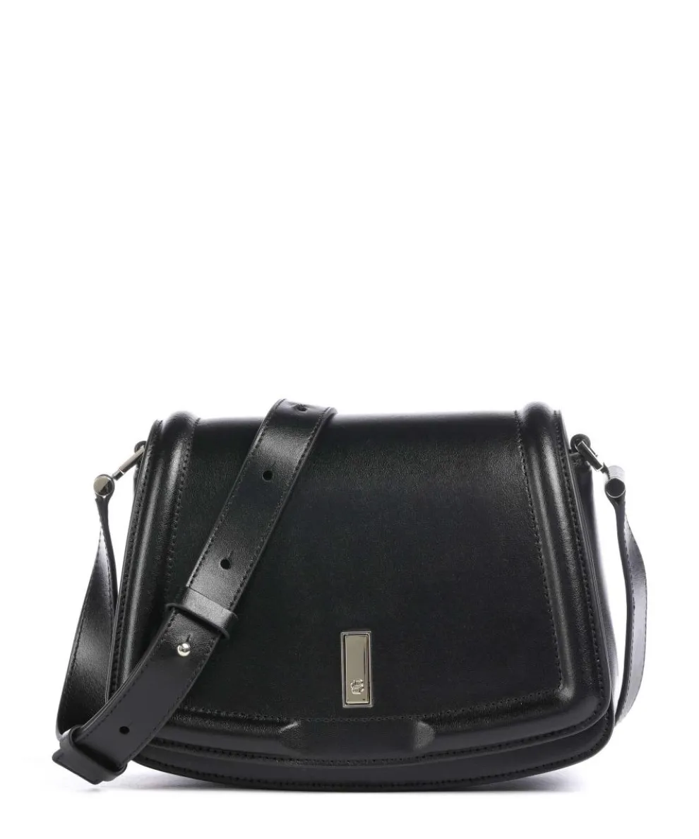 Ariell Crossbody bag fine grain cow leather black