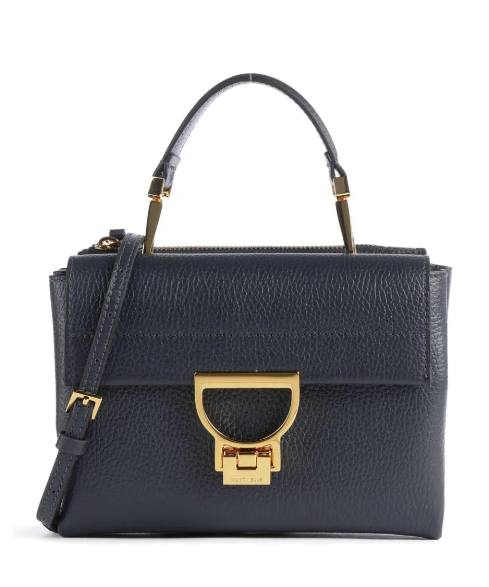 Arlettis Crossbody bag grained leather navy