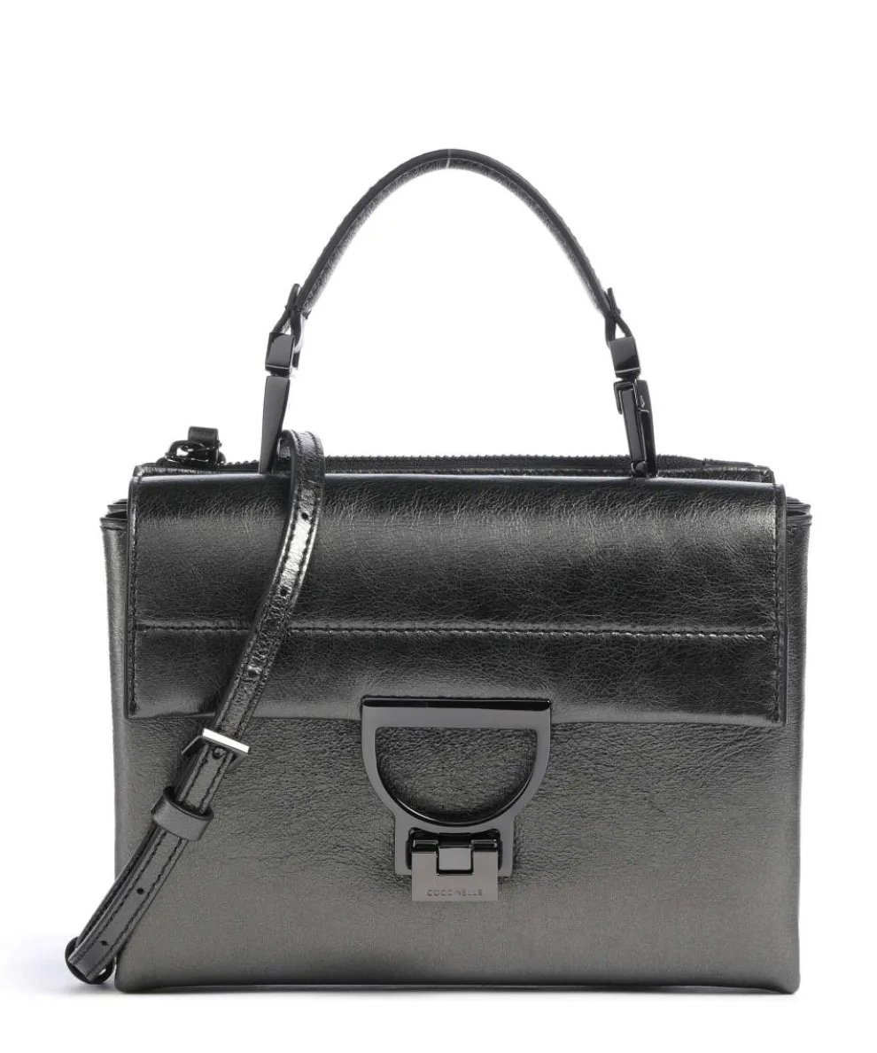 Arlettis Crossbody bag grained leather anthracite