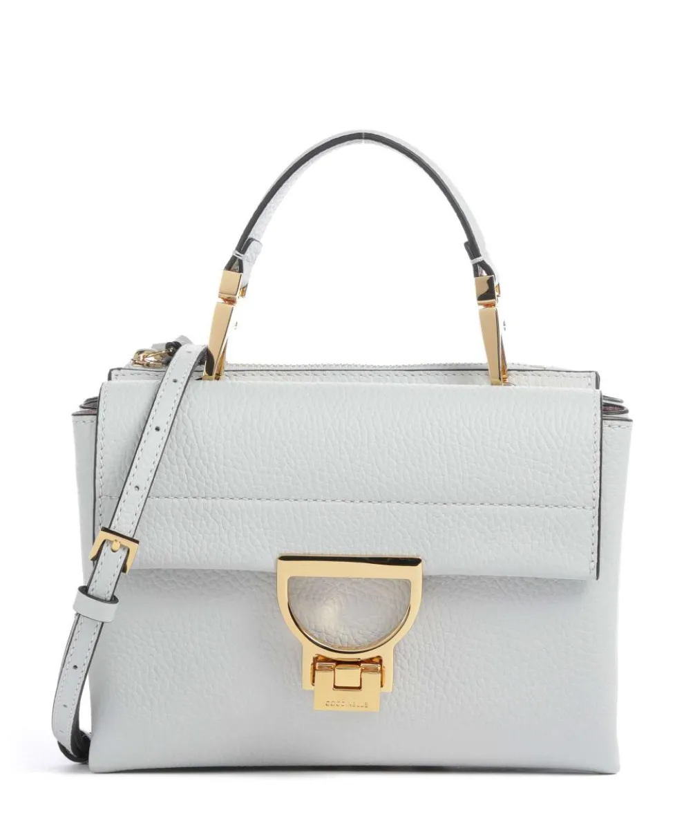 Arlettis Crossbody bag grained leather light blue