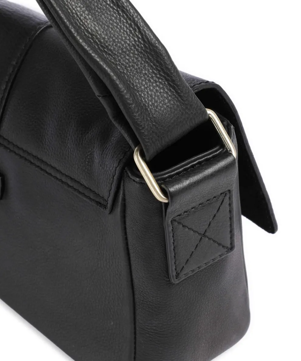 Art Gallery Handbag grained cow leather black