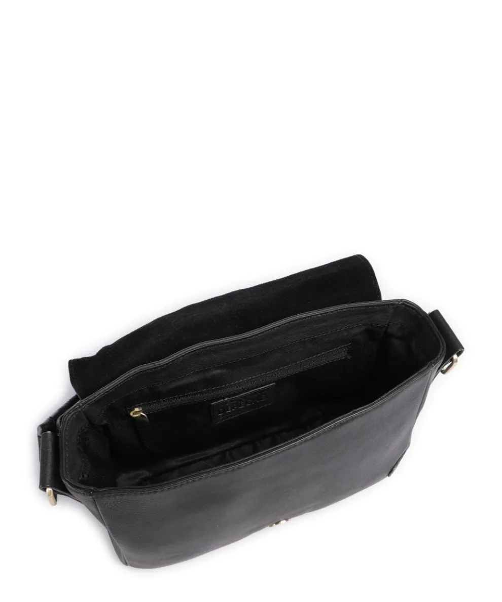 Art Gallery Handbag grained cow leather black