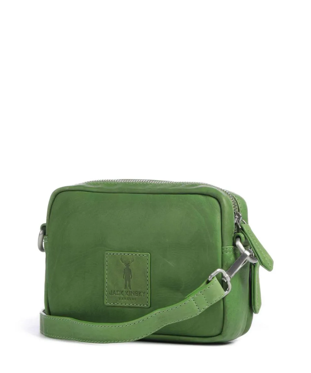 Aruba 1 Crossbody bag fine grain leather green