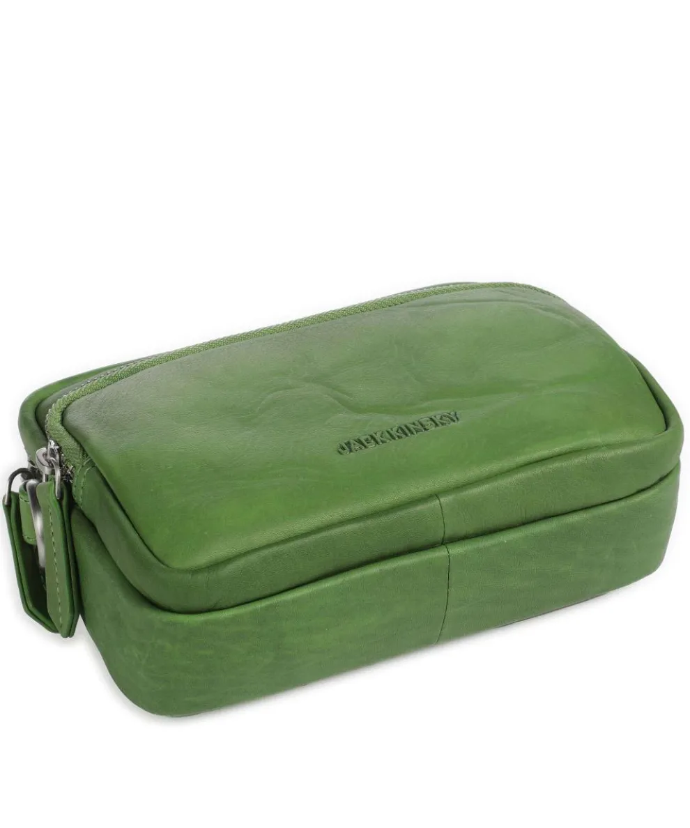 Aruba 1 Crossbody bag fine grain leather green