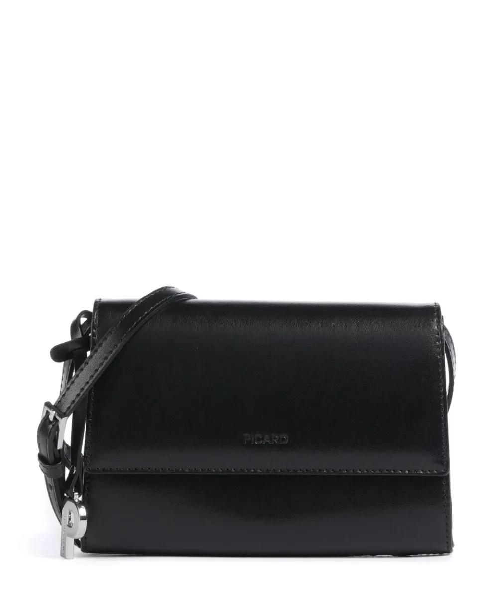 Auguri Crossbody bag cow leather black