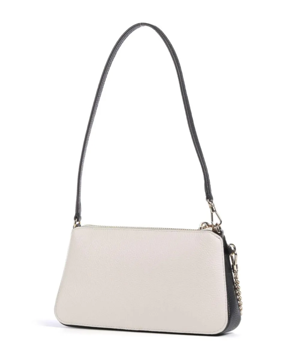 Ava Shoulder bag grained cow leather white
