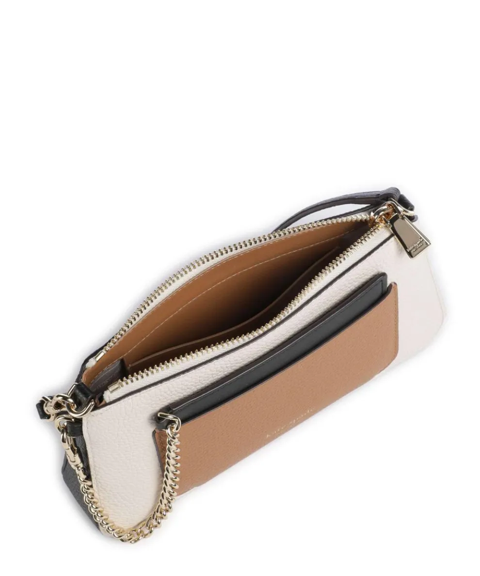 Ava Shoulder bag grained cow leather white