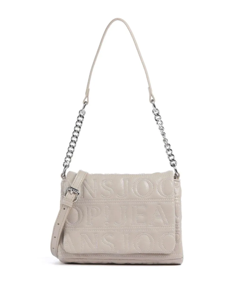 Jeans Iniziale Spiega Solar Shoulder bag imitation leather beige