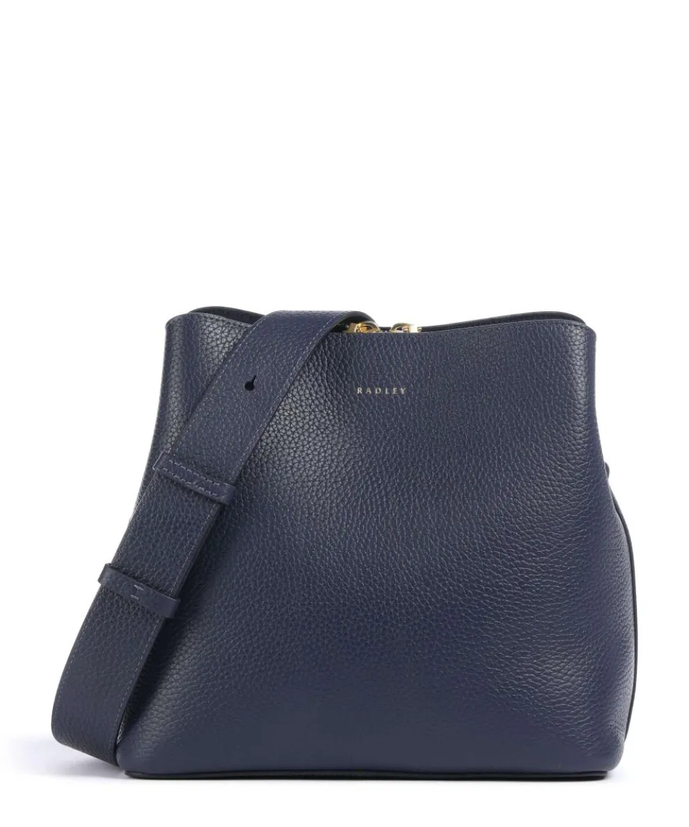 Dukes Place Crossbody bag grained cow leather dark blue