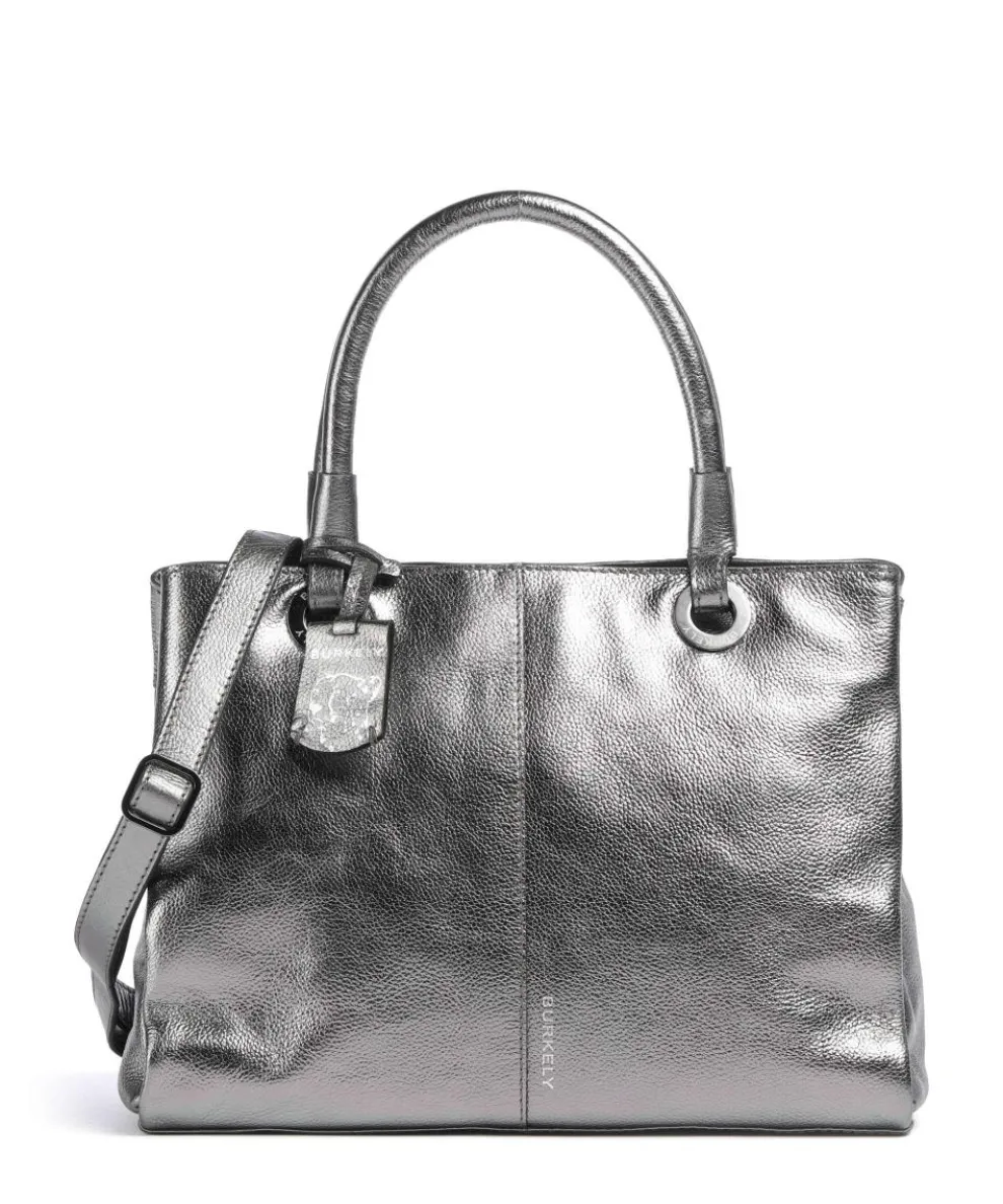 Radiant Raeven Handbag grained cow leather silver