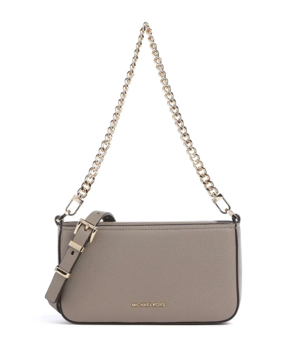 Bryant Small Shoulder bag grained cow leather taupe