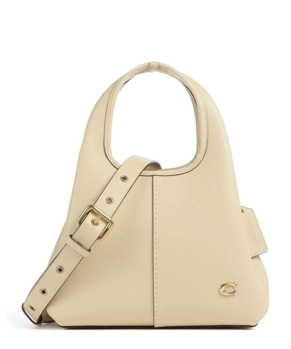Lana 23 Handbag grained leather vanilla yellow