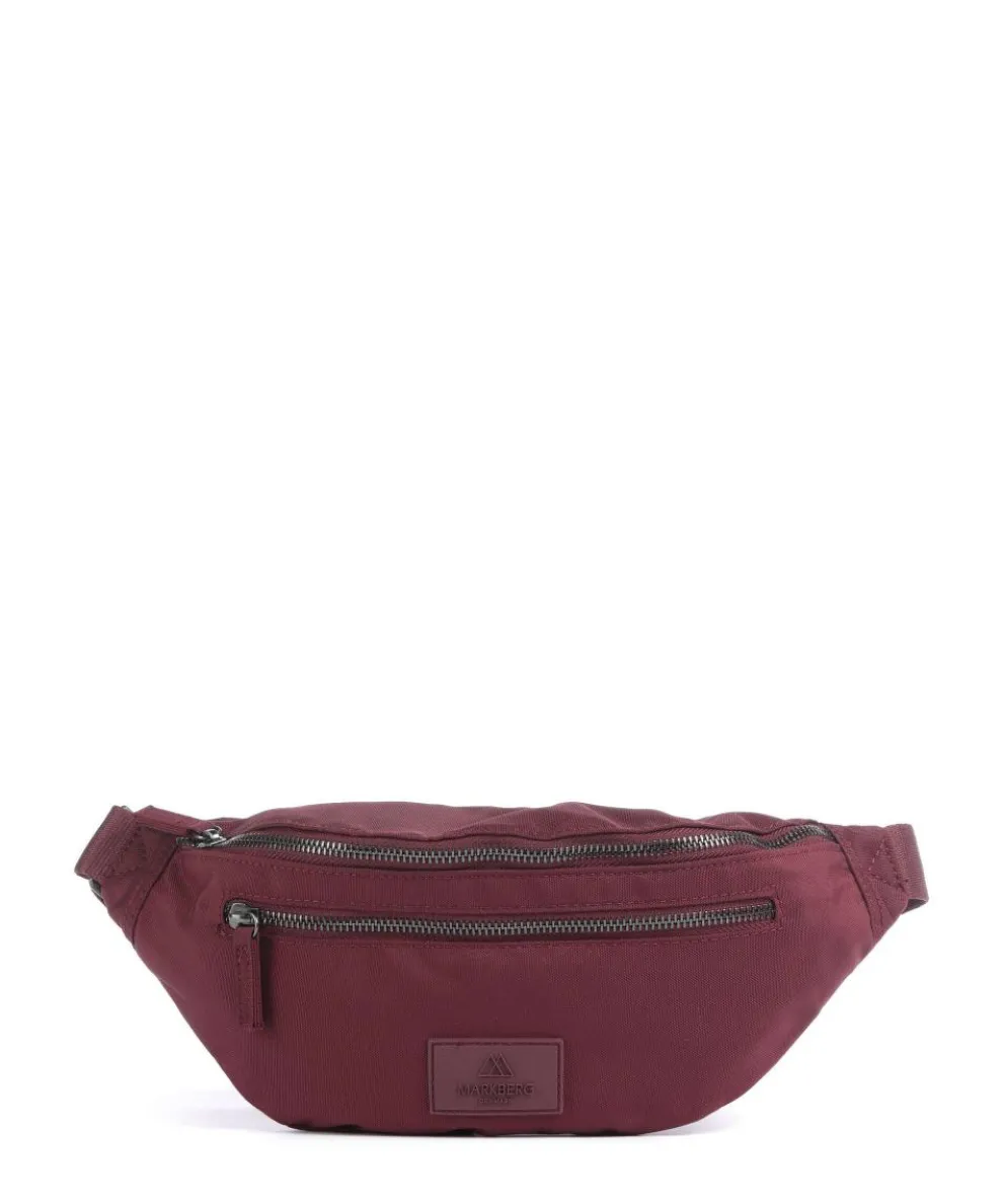 Cargo Fanny pack recycled polyester bordeaux red