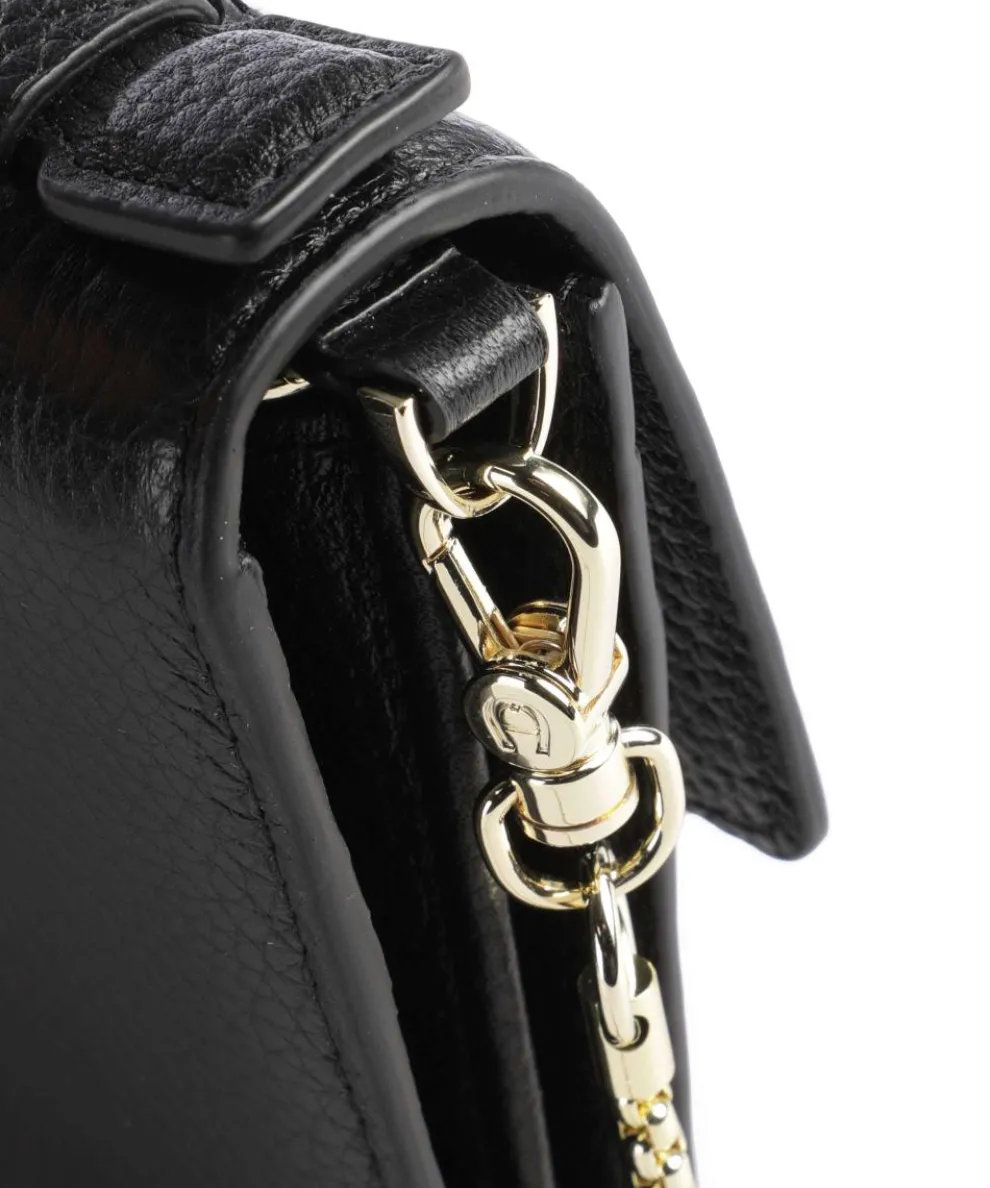 Fashion Crossbody bag grained cow leather black