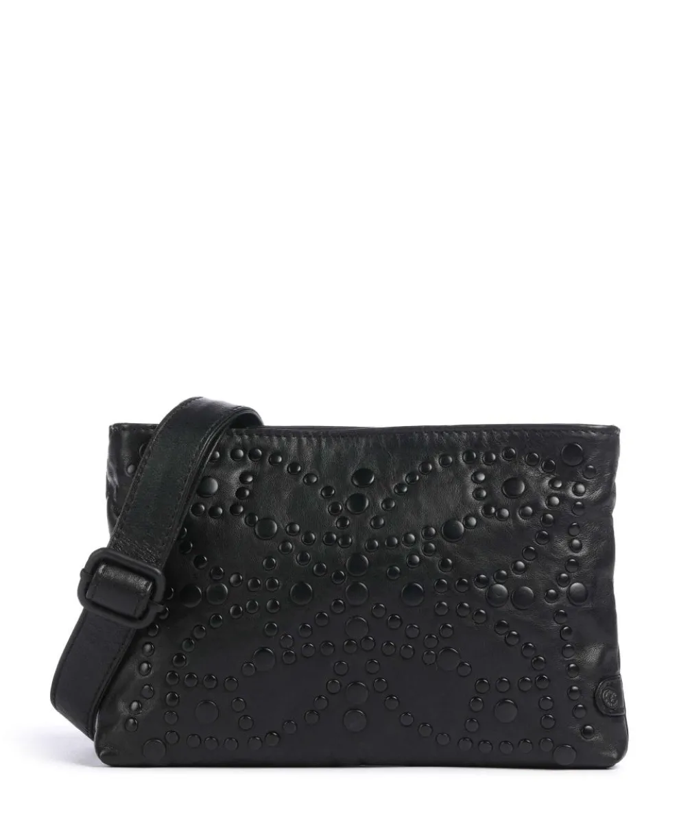 Back to Black Crossbody bag sheepskin leather black