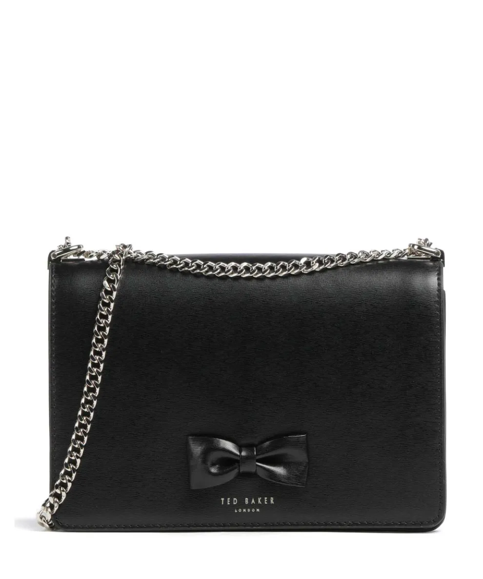 Baeleen Shoulder bag fine grain leather black