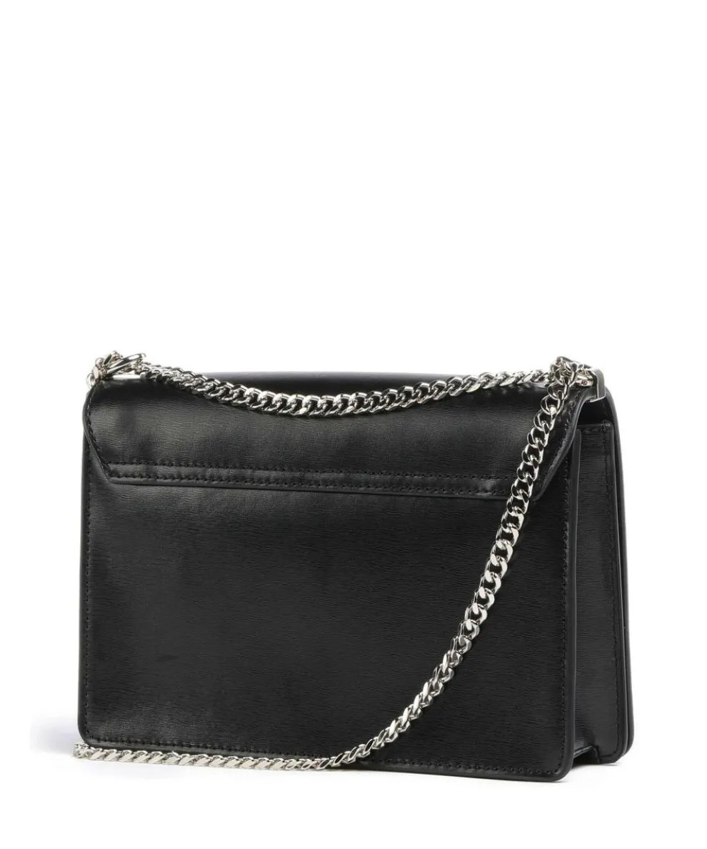 Baeleen Shoulder bag fine grain leather black