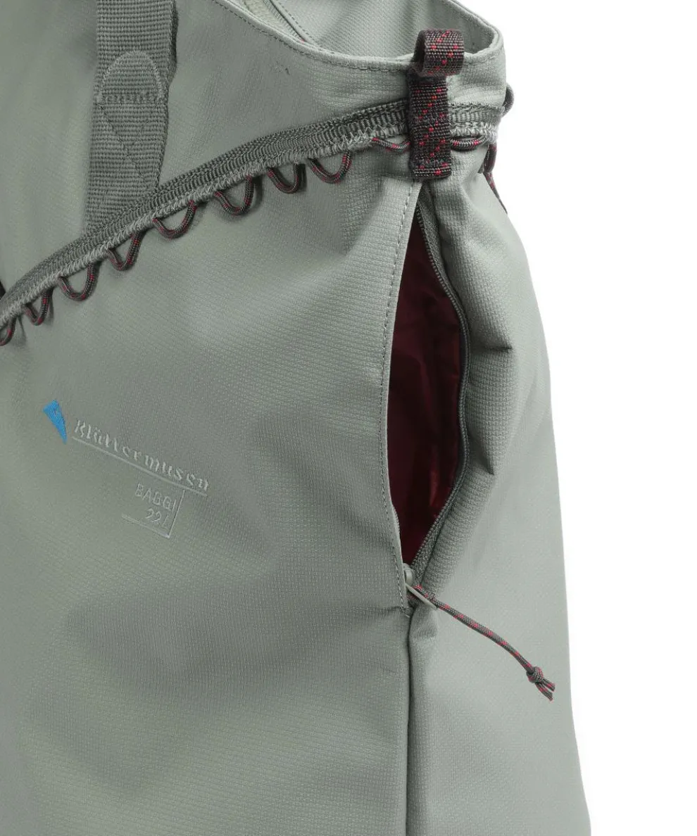 Baggi 22L Hobo bag polyamide greygreen