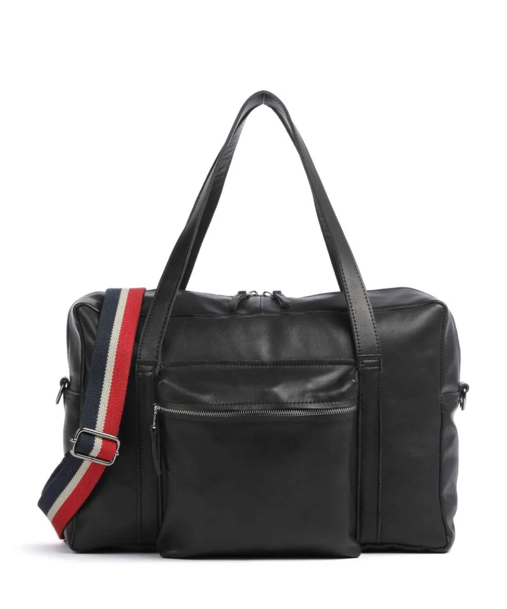Bague M Tote bag fine grain cow leather black
