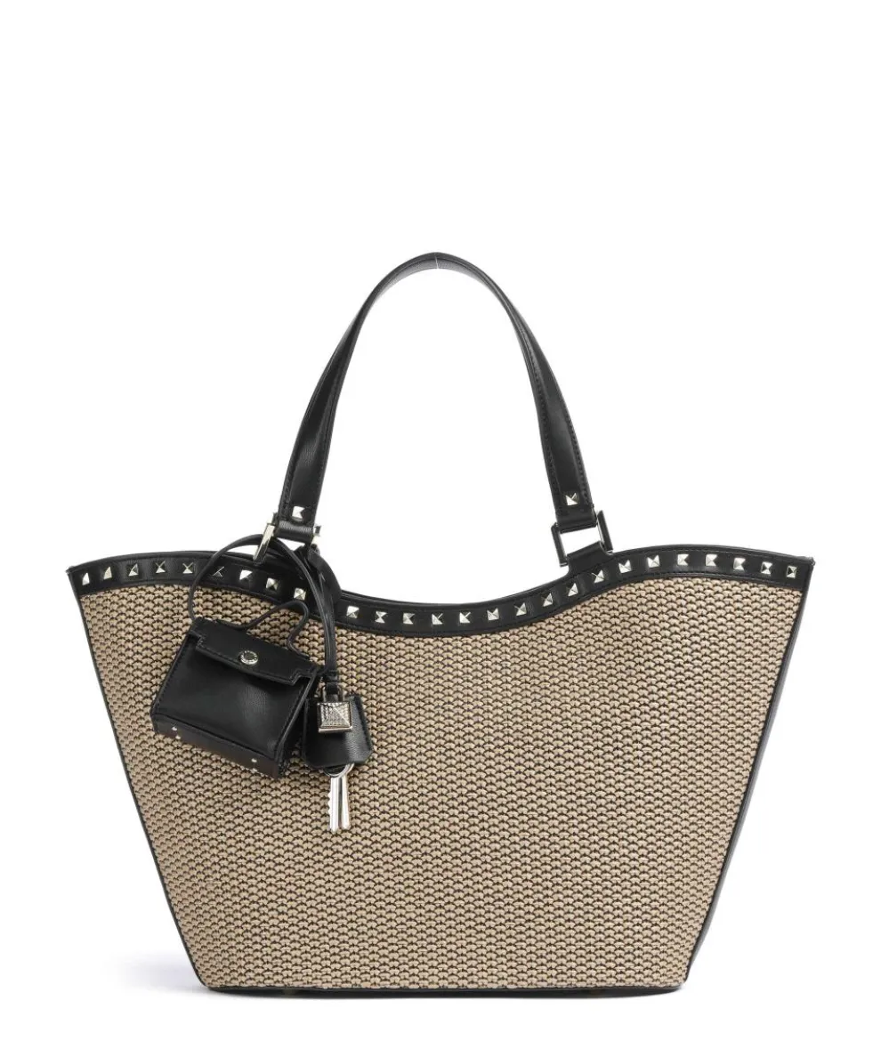 BAGULLA Tote bag paper, imitation leather nature