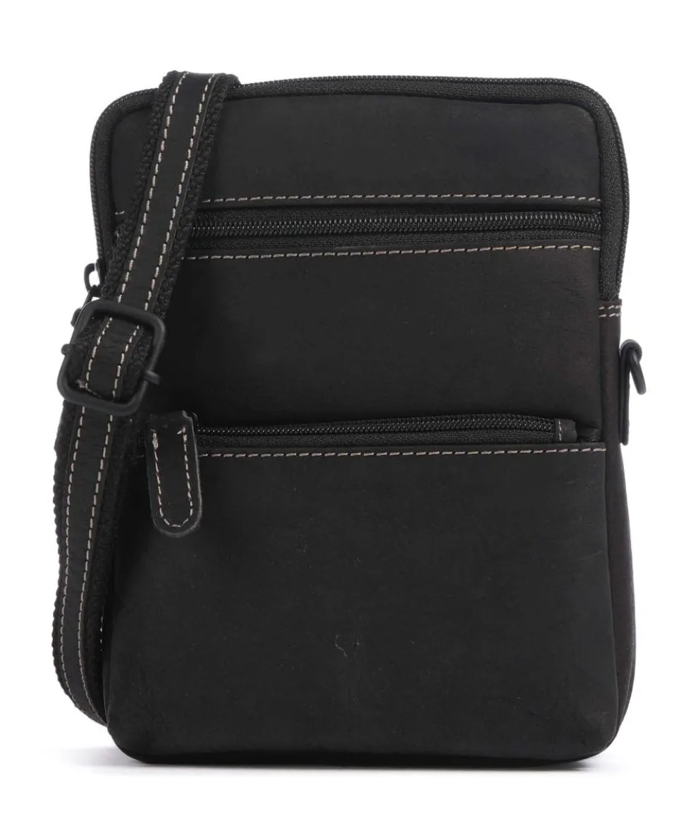 Baltimore 11 Crossbody bag leather black