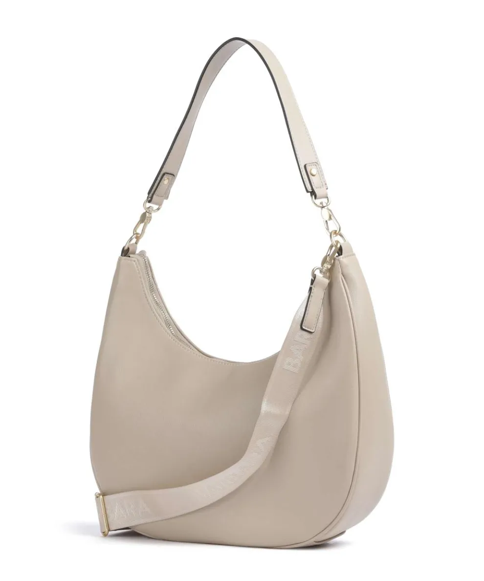 Barbara Cozy Hobo bag imitation leather sand