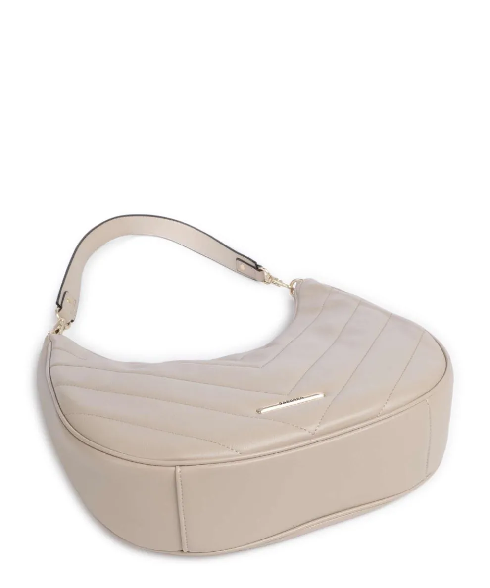 Barbara Cozy Hobo bag imitation leather sand