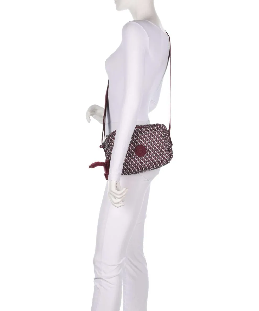 Basic Abanu M Crossbody bag recycled polyester wine