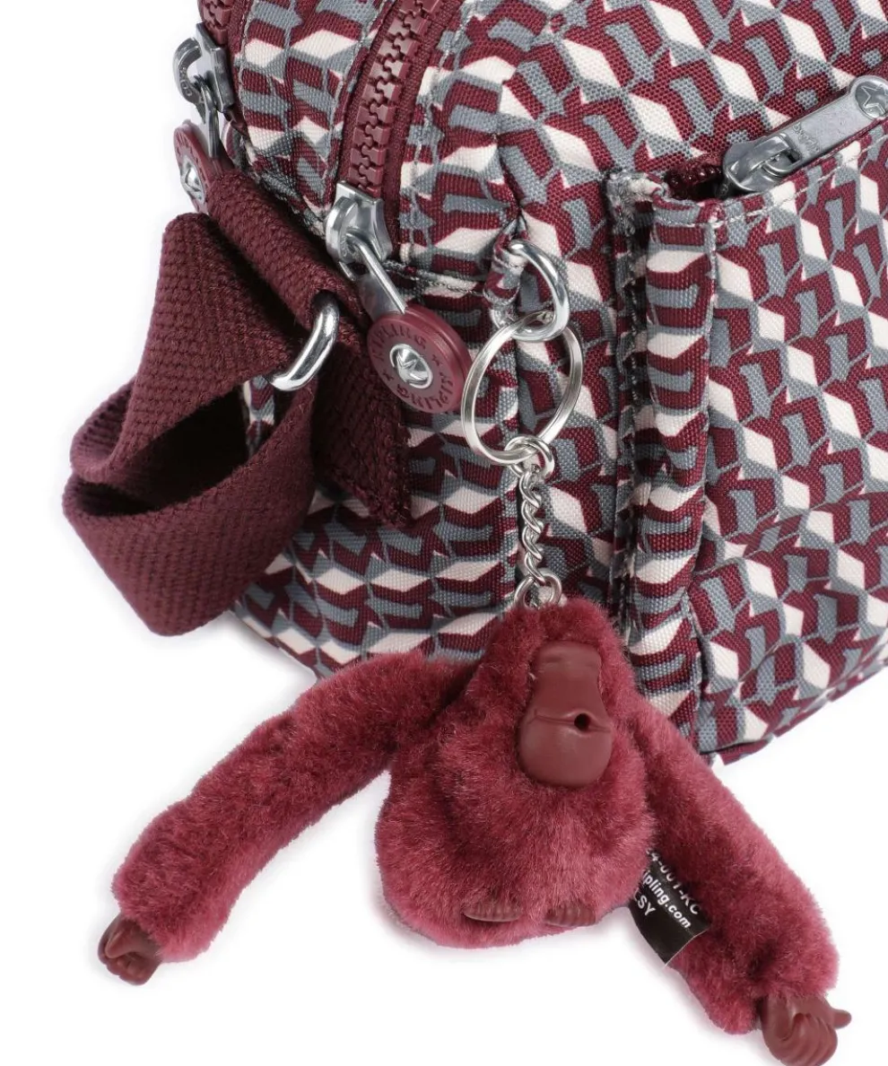 Basic Abanu M Crossbody bag recycled polyester wine