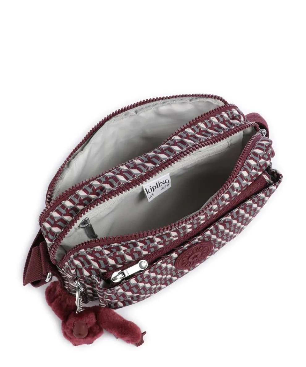 Basic Abanu M Crossbody bag recycled polyester wine