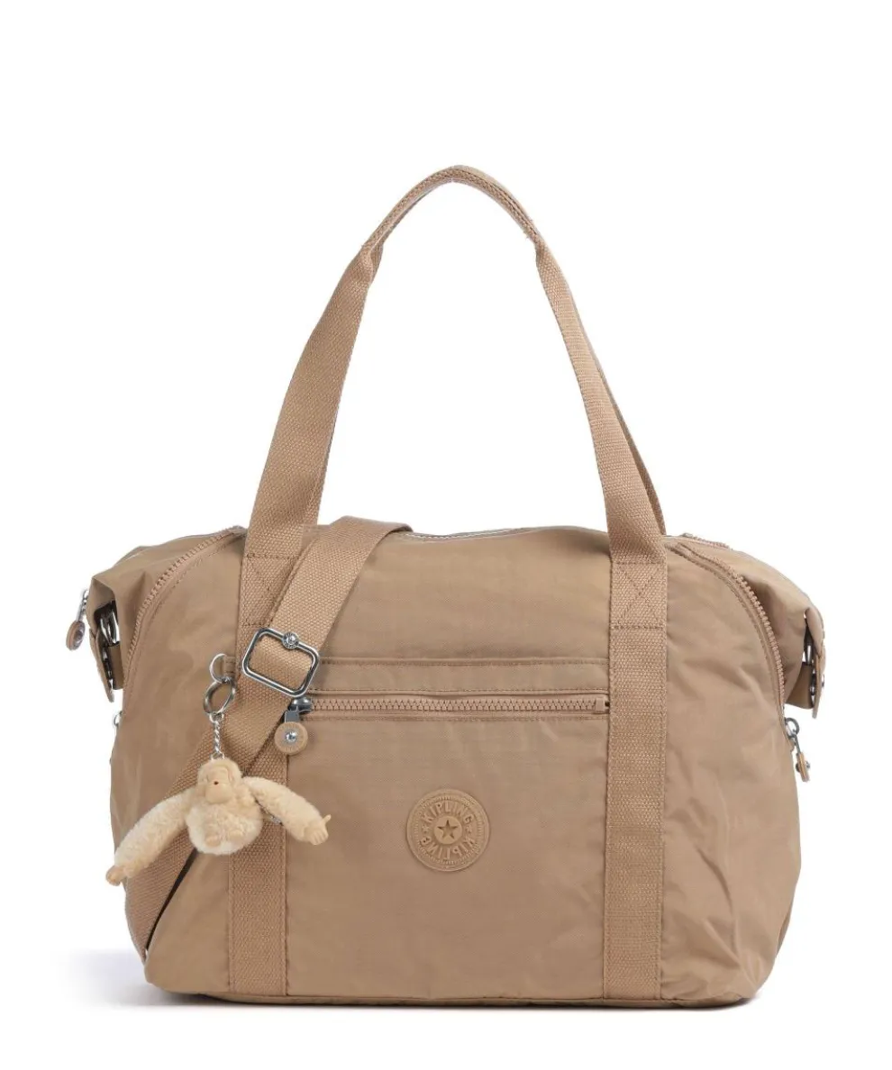 Basic Art Tote bag recycled polyamide tan