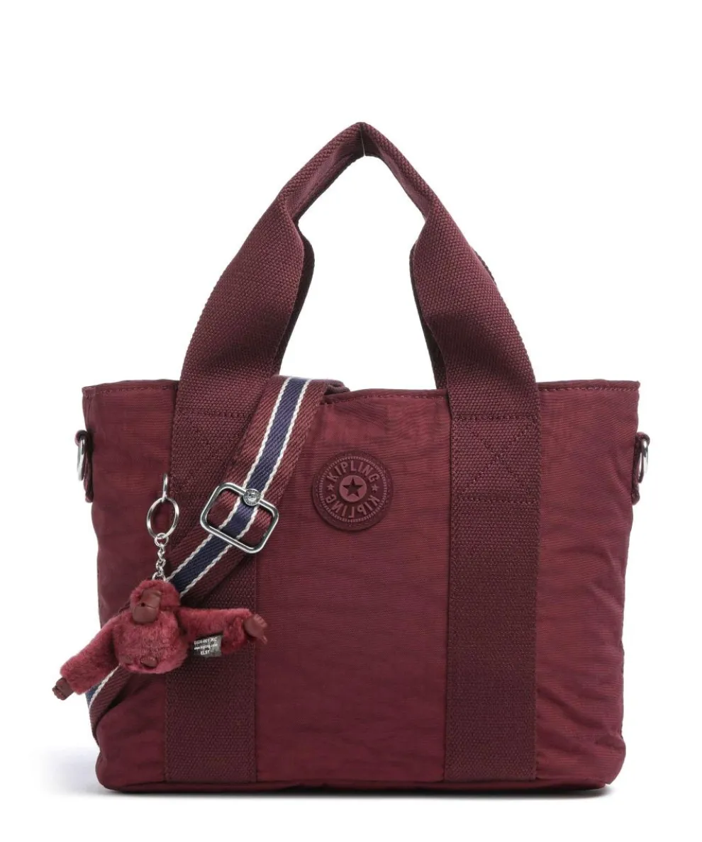 Basic Minta M Handbag recycled polyamide wine