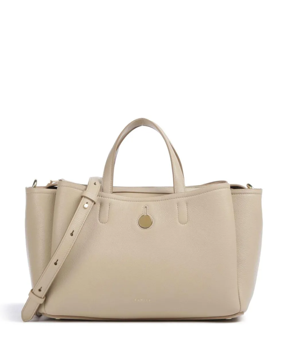 Bathurst Mews Handbag grained cow leather beige