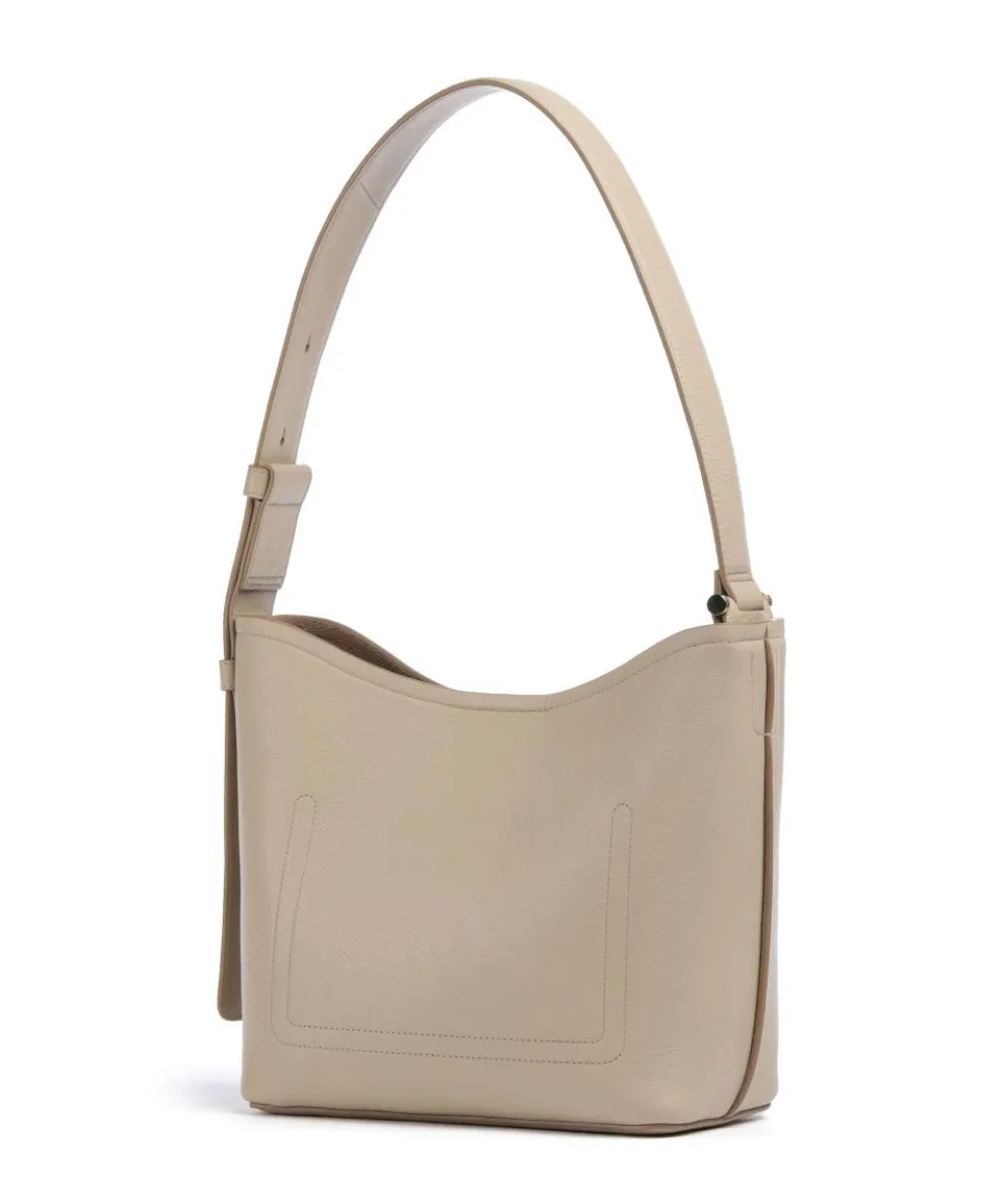 Bathurst Mews Hobo bag grained cow leather beige