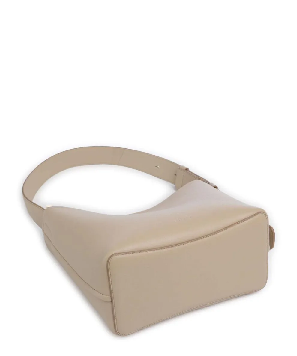 Bathurst Mews Hobo bag grained cow leather beige