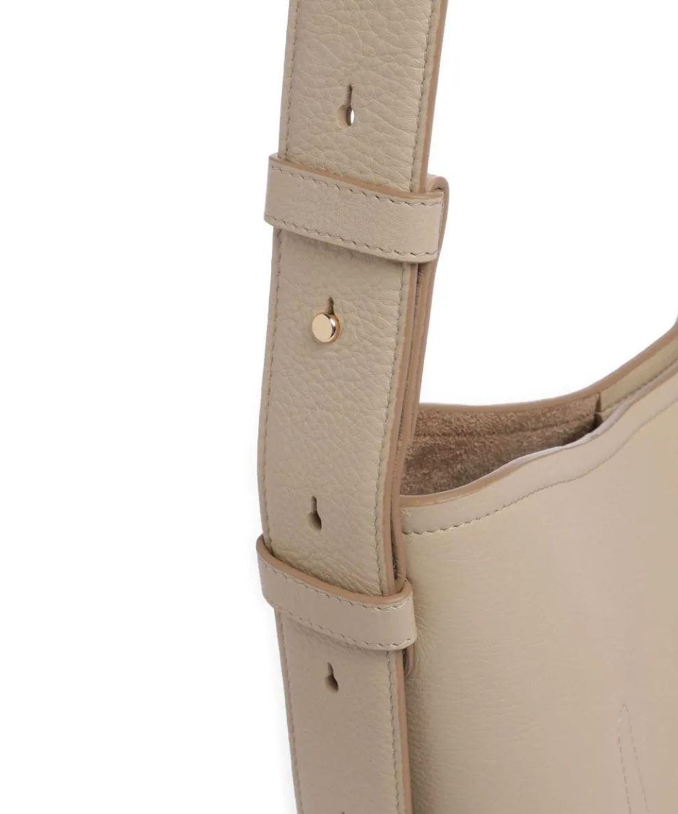 Bathurst Mews Hobo bag grained cow leather beige