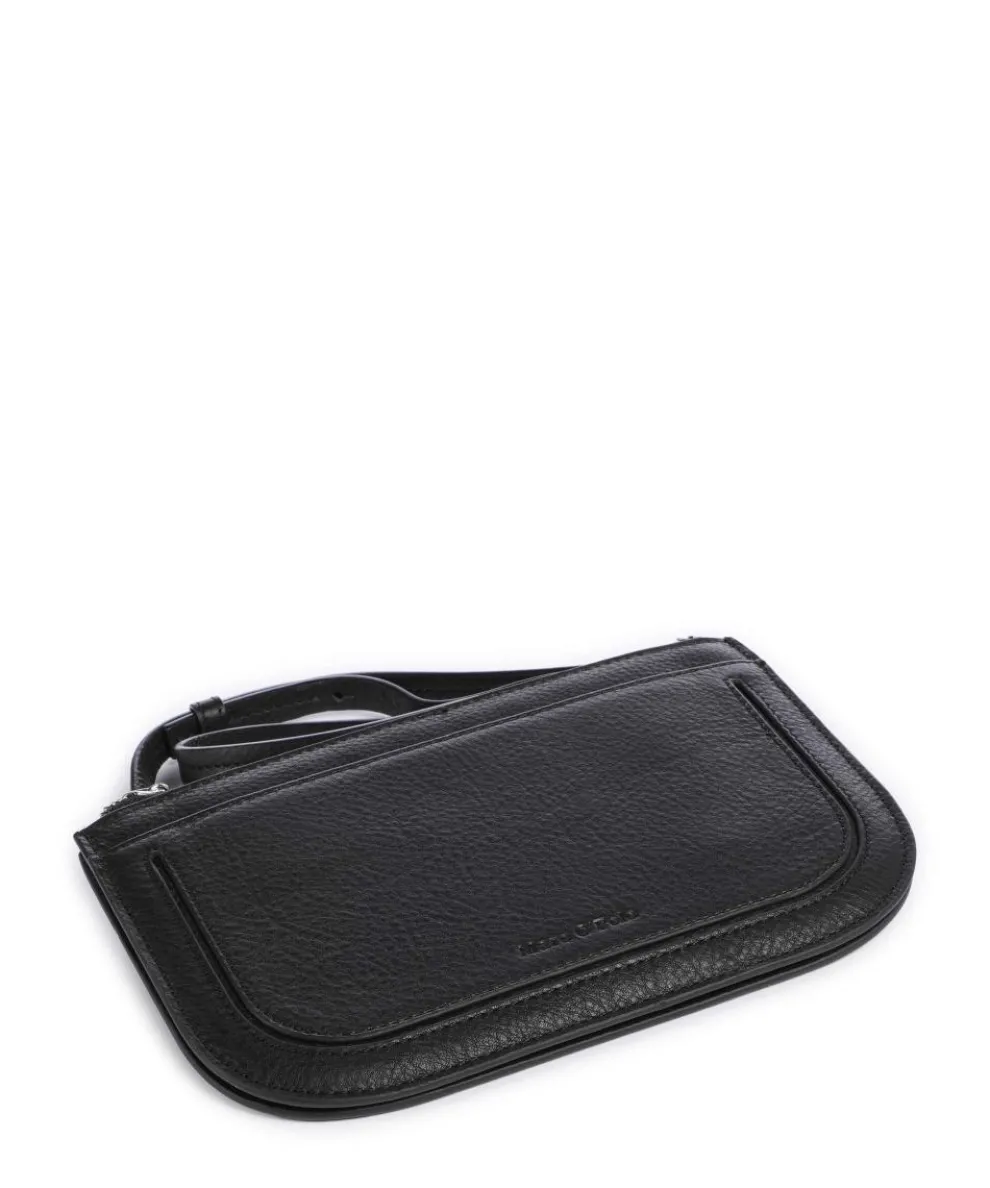 Fenja Crossbody bag grained cow leather black