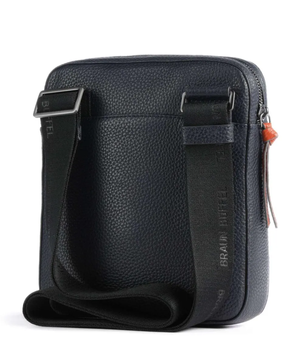 Novara Crossbody bag grained cow leather navy