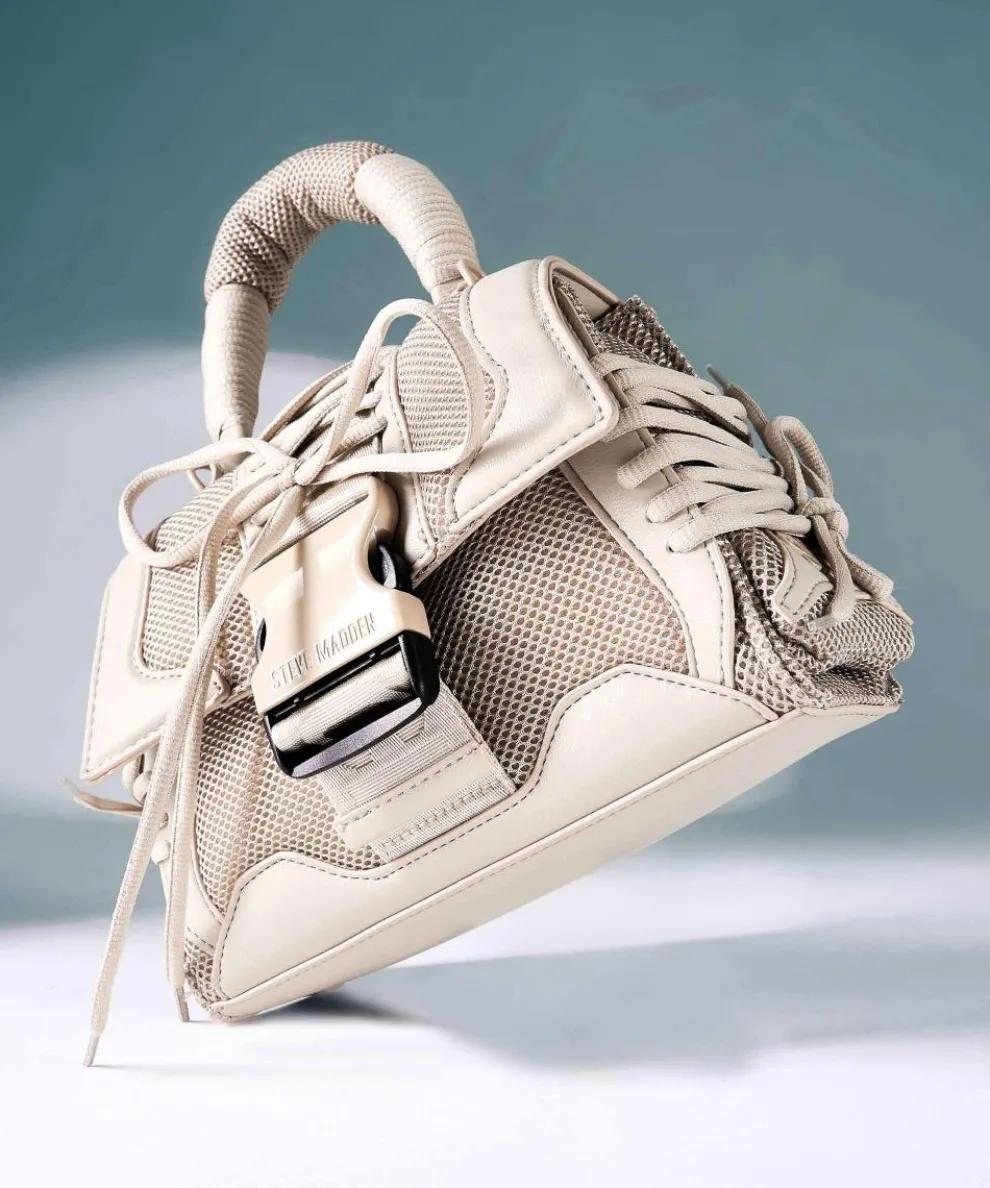 BDIEGO Handbag imitation leather, recycled polyester beige