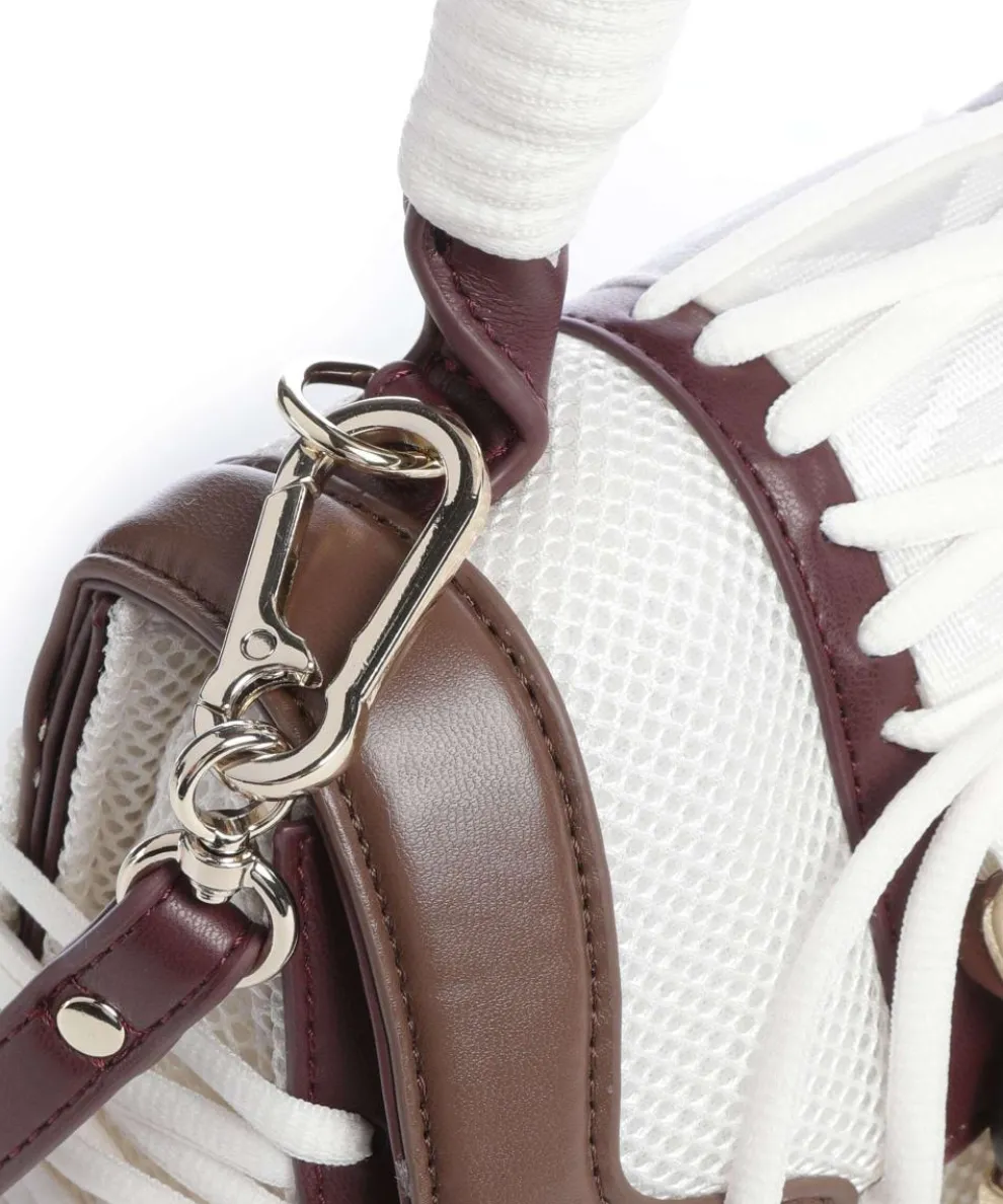 BDIEGO-M Handbag polyester white/brown