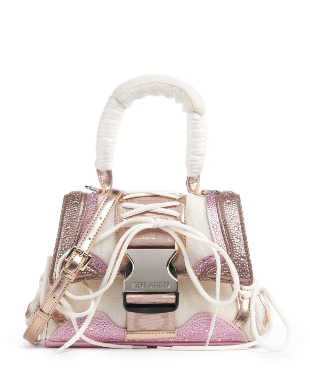 BDIEGO-R Handbag imitation leather, recycled polyester beige/rose